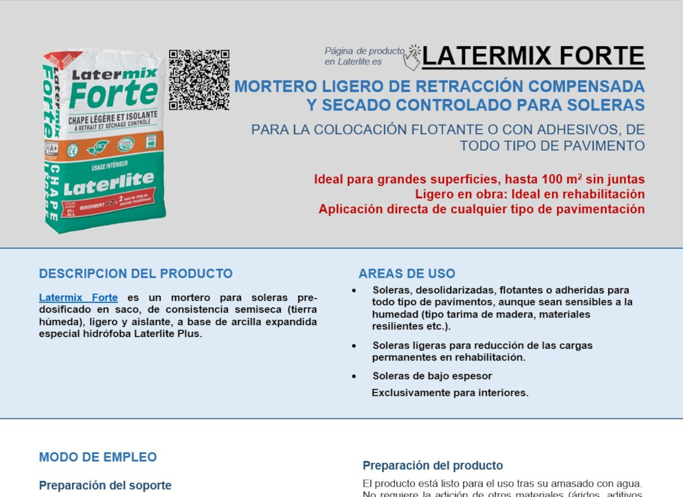 Ficha Técnica Latermix Forte
